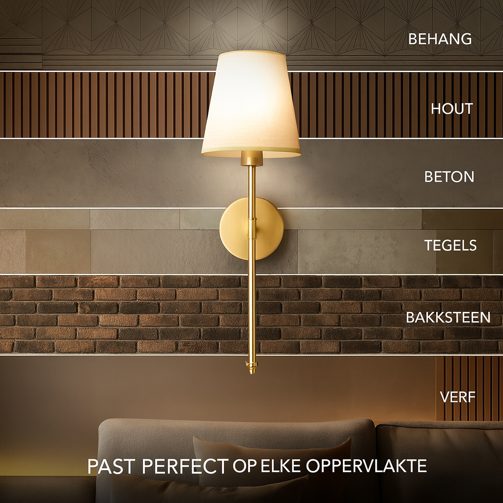 Noordlicht Duo™ - Luxe Zweedse Draadloze Wandlampen