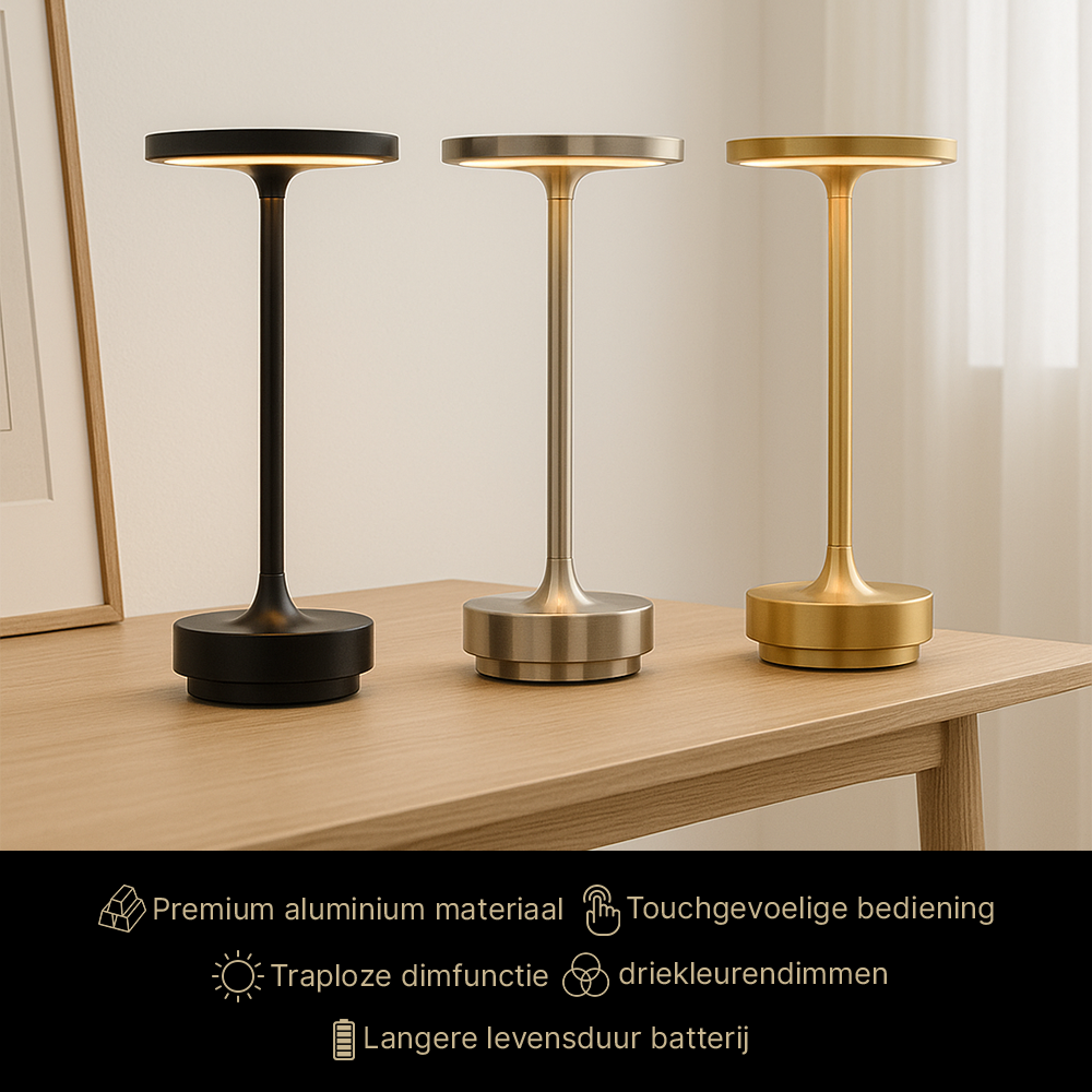 TouchLicht™ - Luxe Zweedse Dimbare Lamp