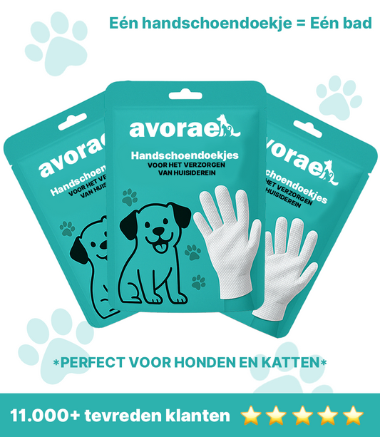 Handschoendoekjes | Voor het verzorgen van huisdieren