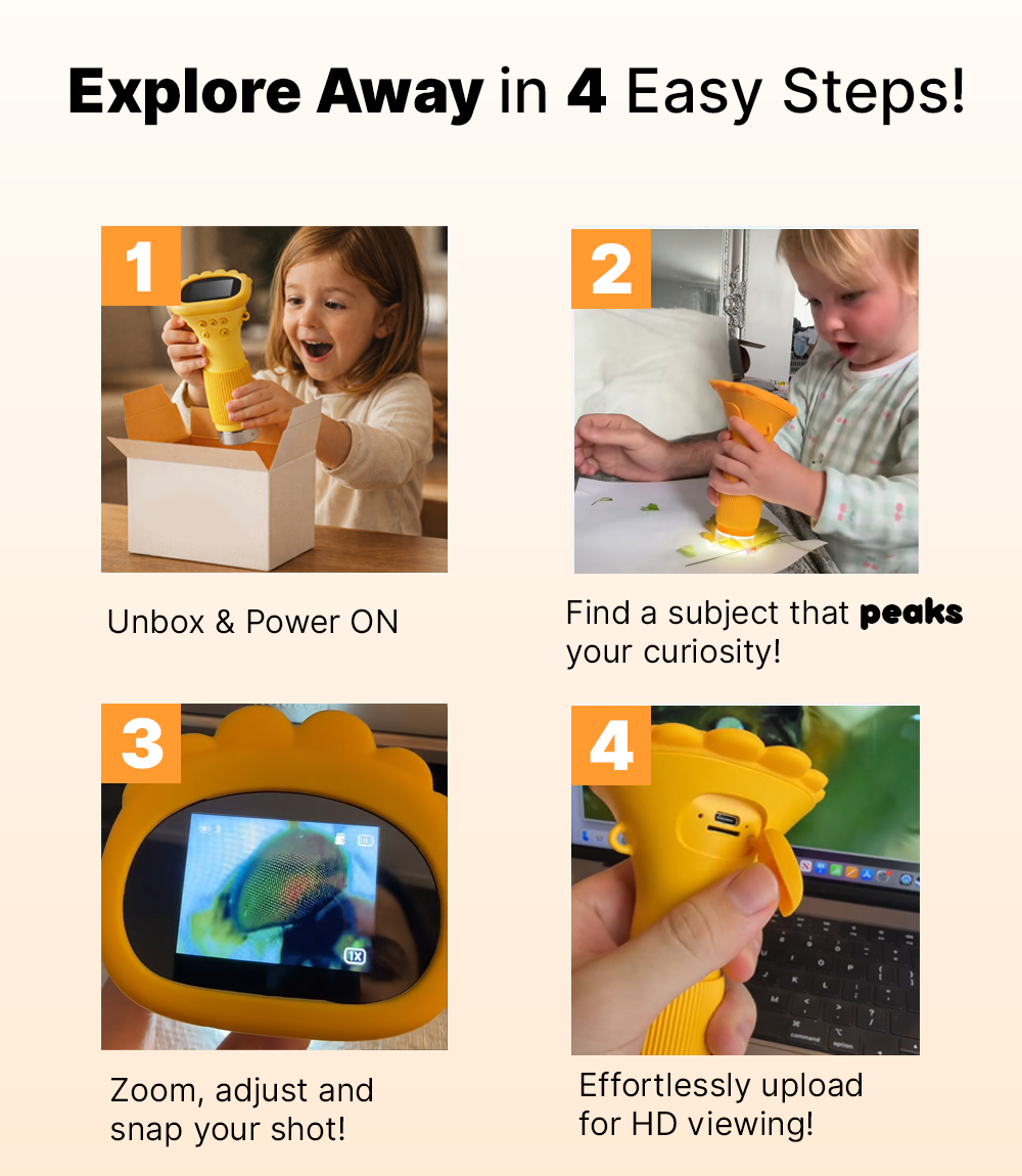 PeekaScope™ | Handheld Digital Microscope