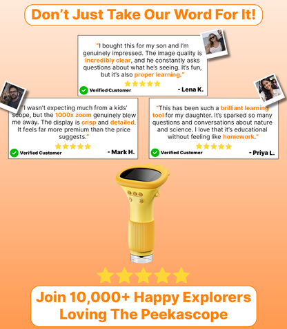 PeekaScope™ | Handheld Digital Microscope